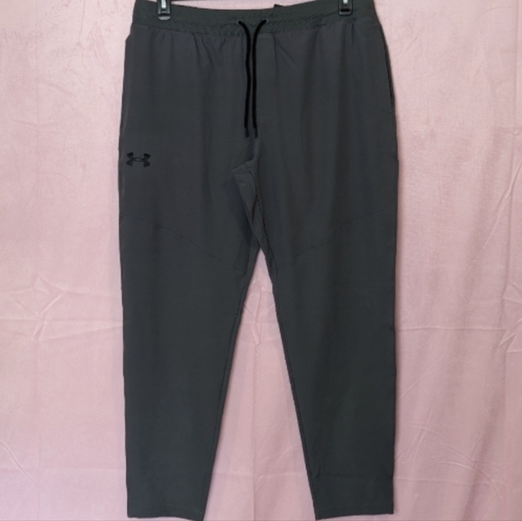 Under Armour Sportsyle Elite Tapered Pants in Gray - Picture 1 of 9